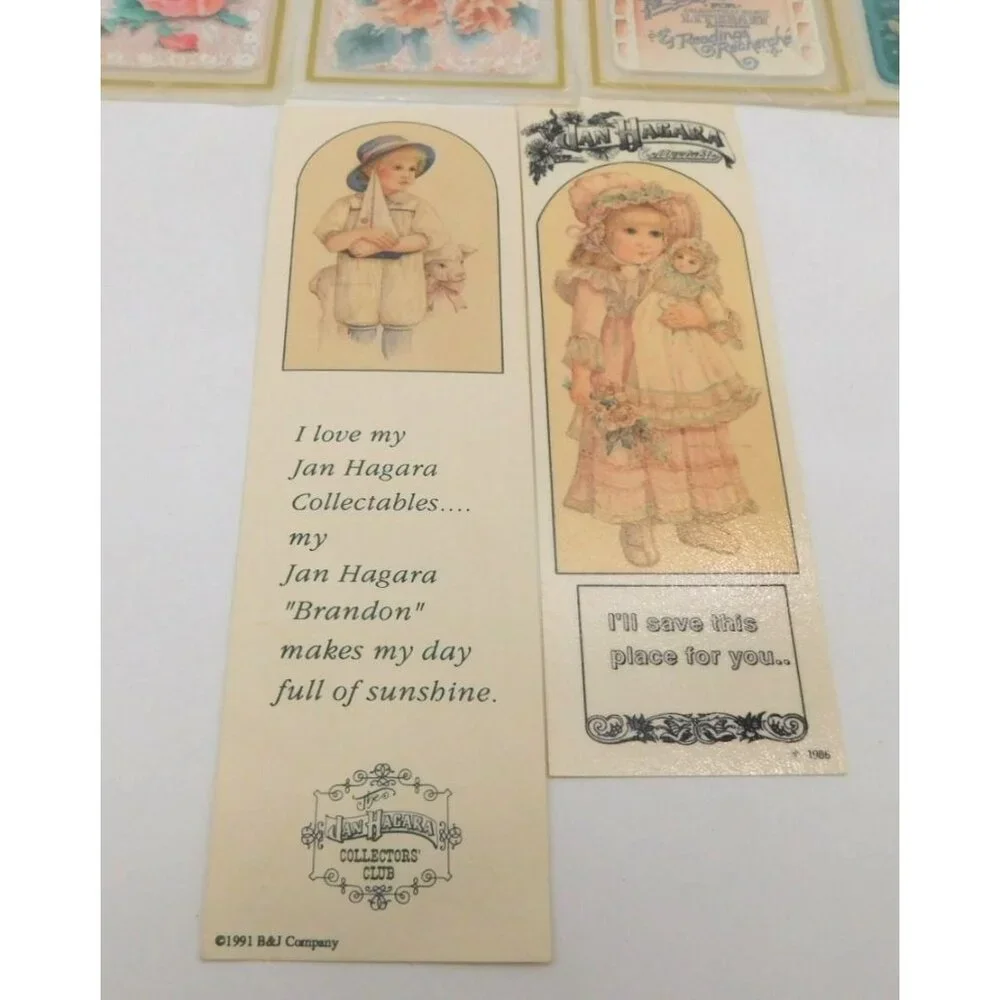 Lot of Vintage Gallery Edition Jan Hagara Bookmarks Collection